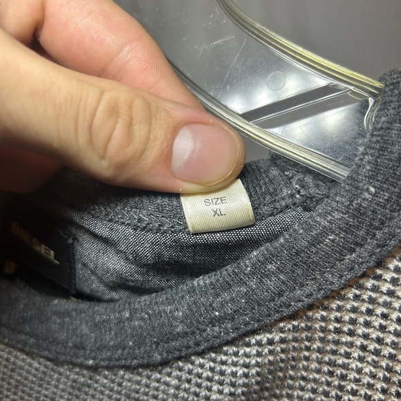 Diesel patched stonewashed thermal longsleeve - Picture 9 of 10